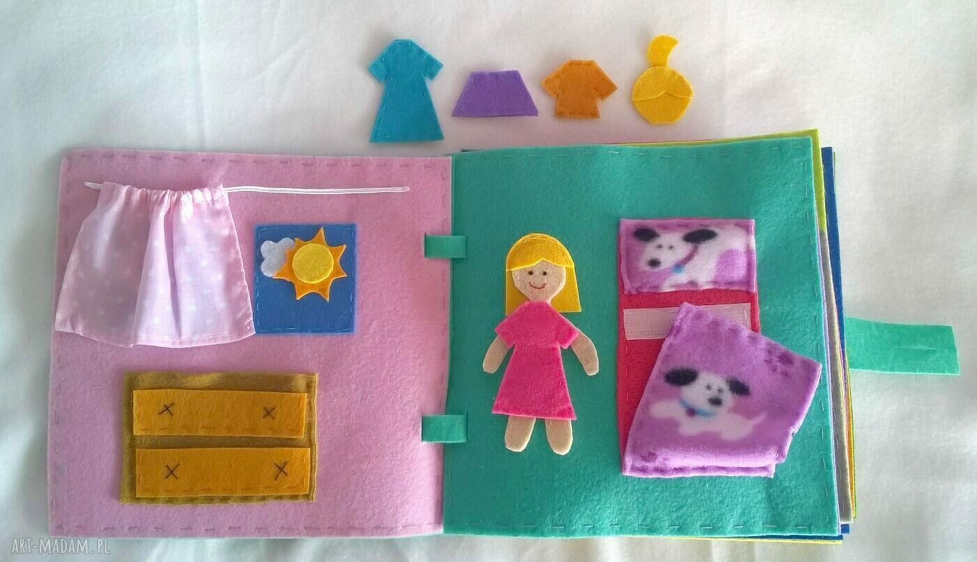 Książeczka edukacyjna quiet book
