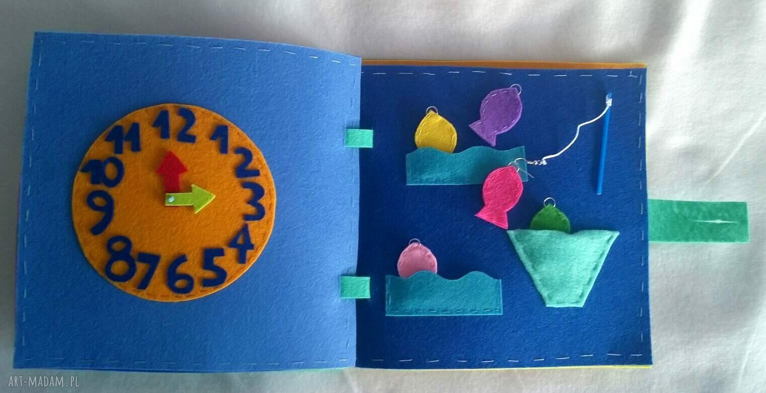 Książeczka edukacyjna quiet book
