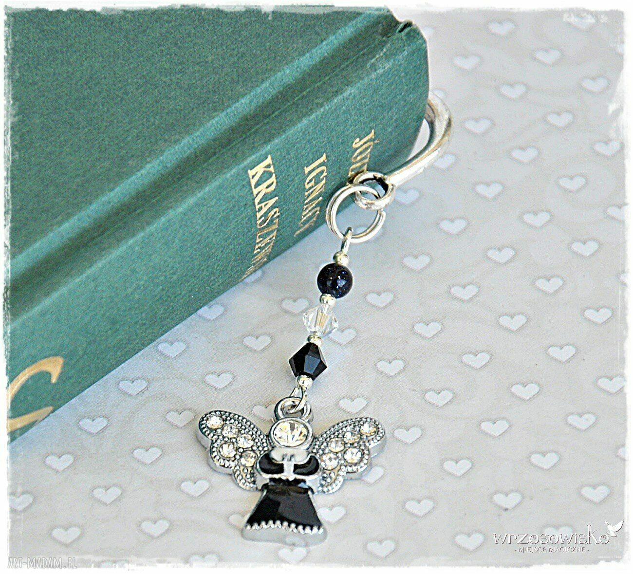 Anielska zakładka w pudełeczku HandMade