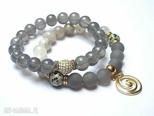 GREY AND ECRU /08 2014/ DUO Handmade