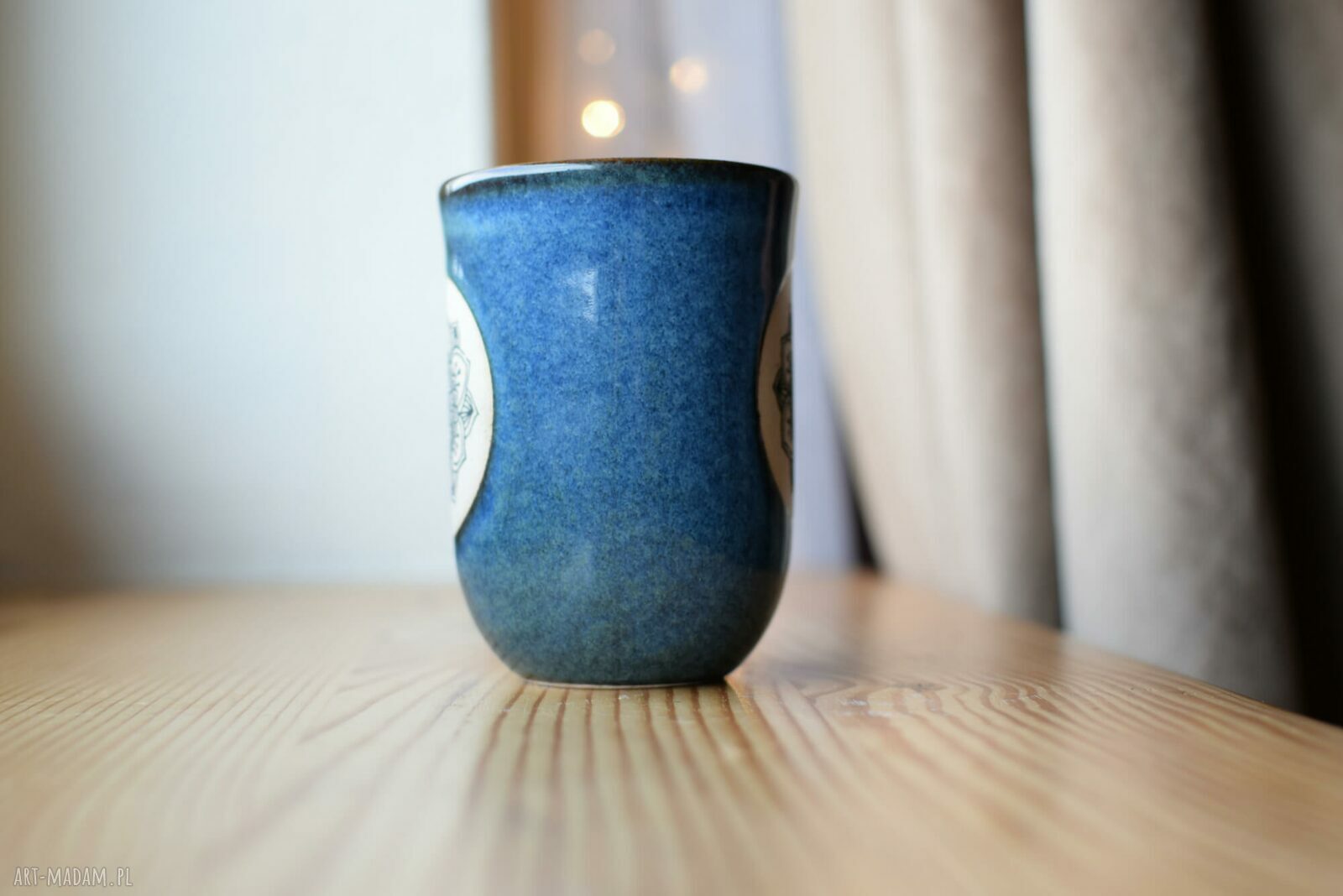 Kubek Ceramiczny Mandala 325ml Morski