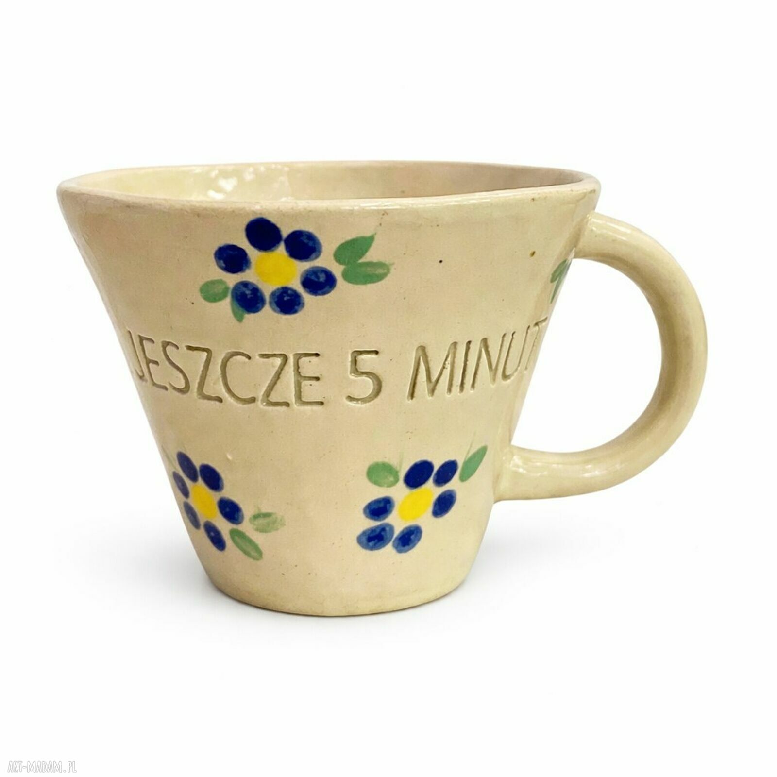 Kubek ceramiczny Papataj „Niespodzianka” 150 ml
