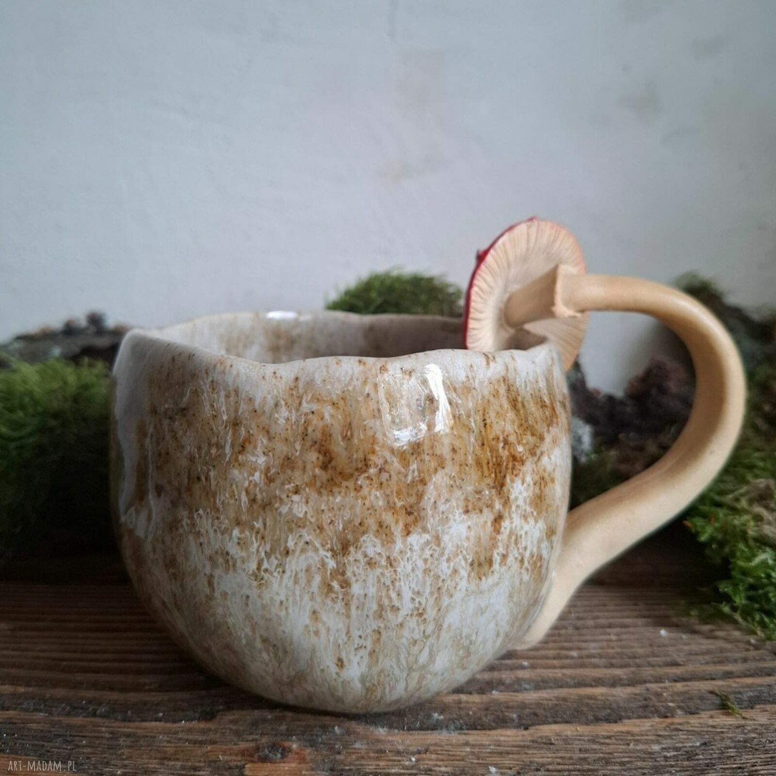 Kubek ceramiczny - Muchomor