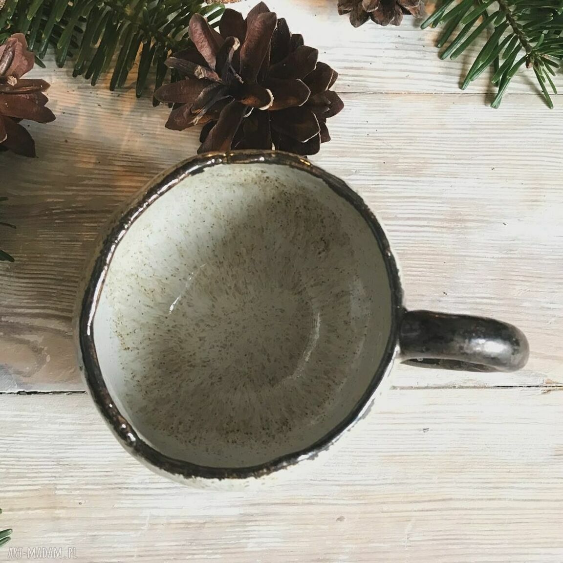 Kubek ceramiczny Ptasi - ptasi kubeczek na prezent (kawa)