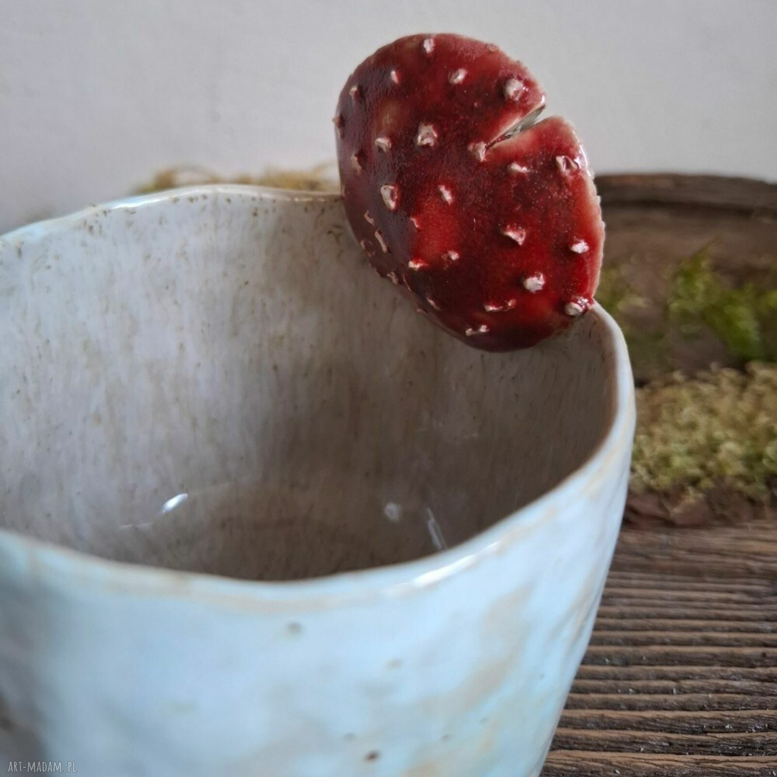 Kubek ceramiczny Muchomor