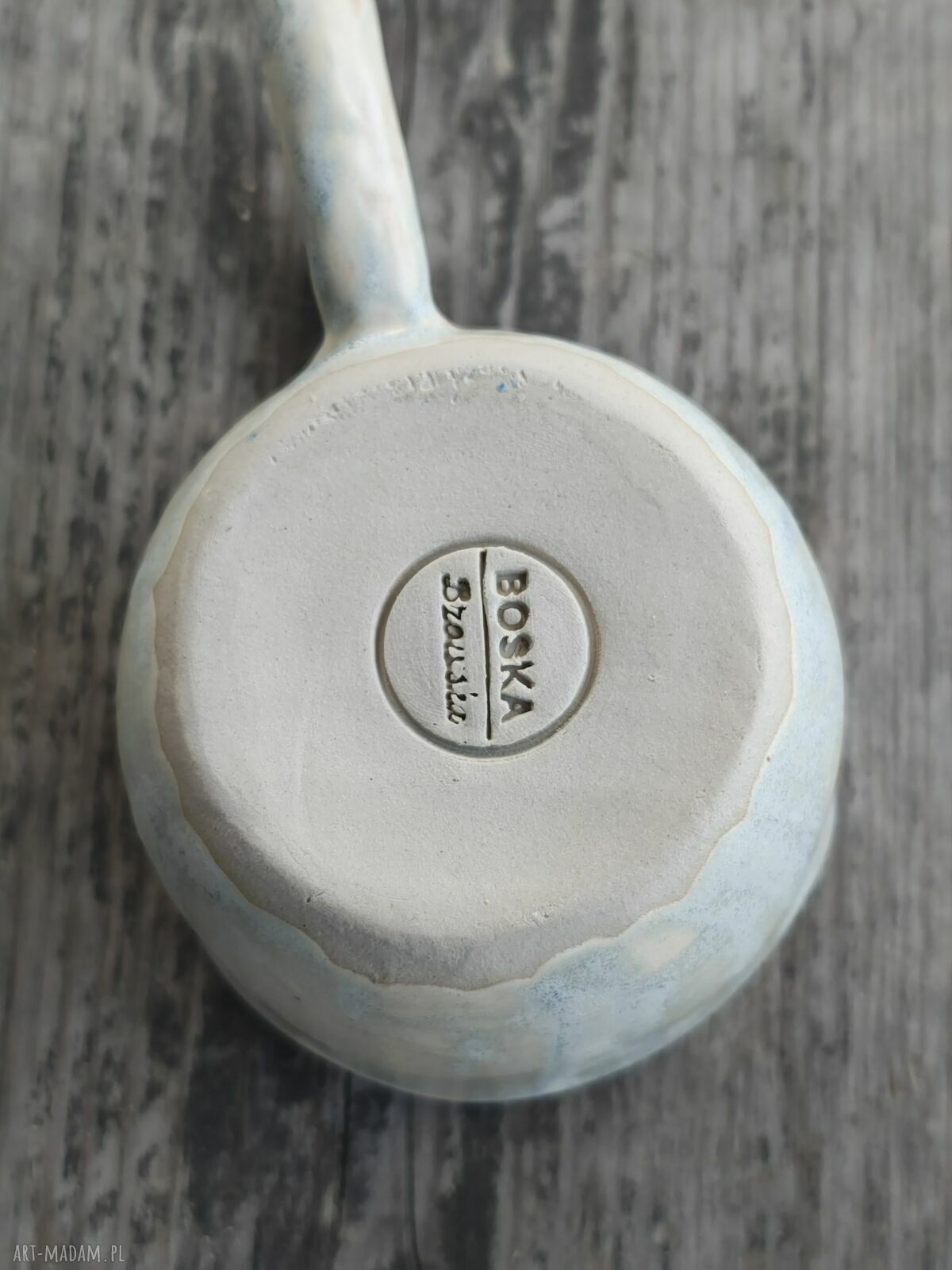 Ręcznie robiony kubek ceramiczny z sentencją 260 ml