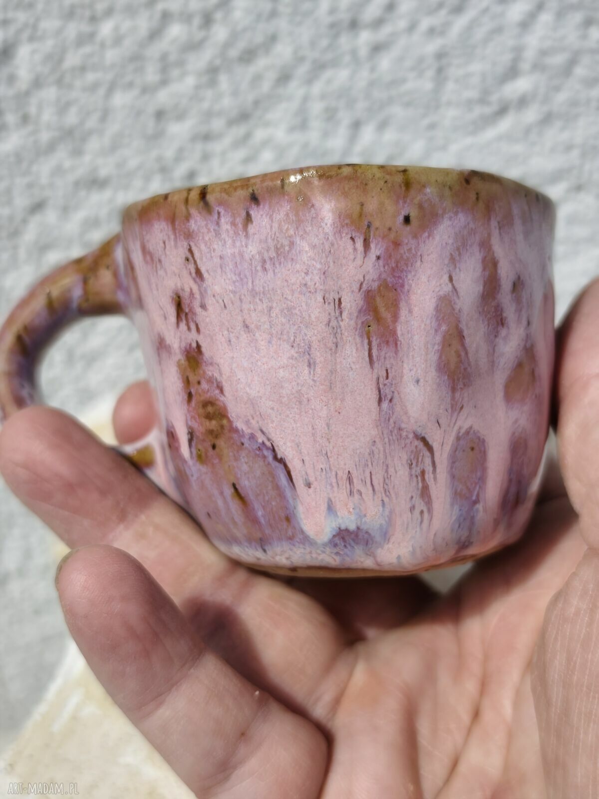 Kubek ceramiczny Wolna Chwila - mała chwila przy kawie