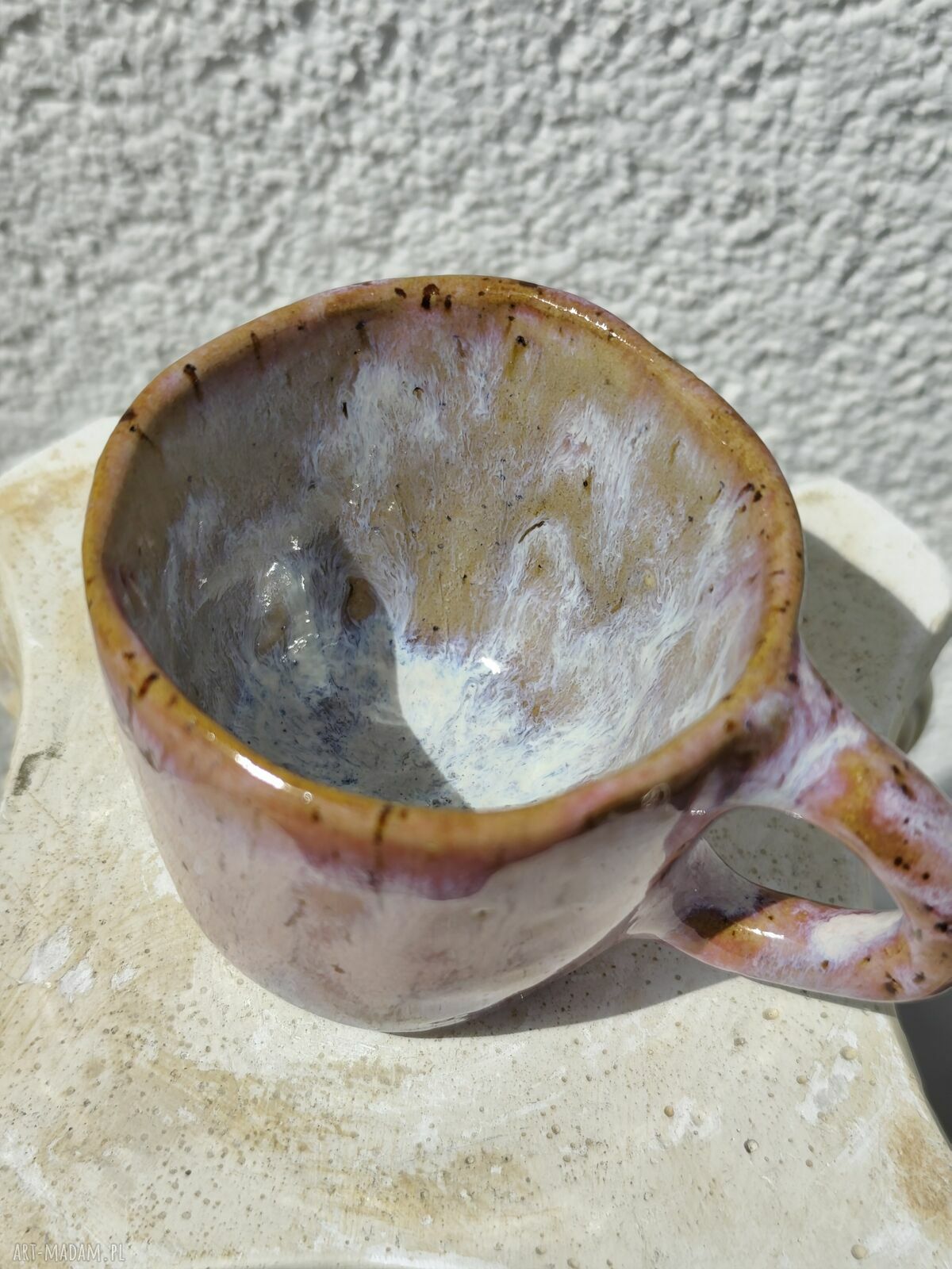 Kubek ceramiczny Wolna Chwila - mała chwila przy kawie