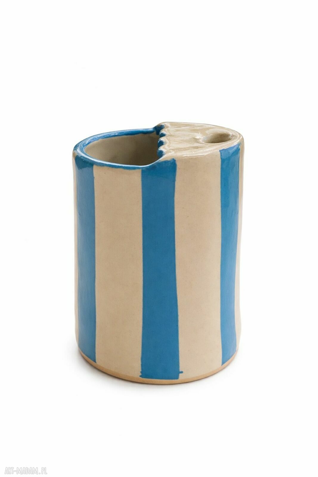 Kubek ceramiczny Travel Cup - ręcznie robiony na Twoją kawę w drodze