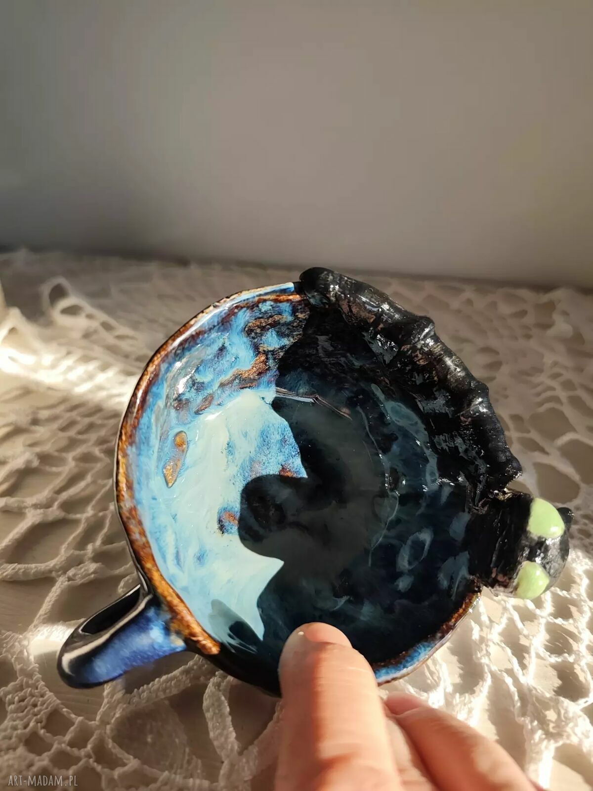 Kubek ceramiczny ze Szczerbatkiem - wyjątkowe rękodzieło