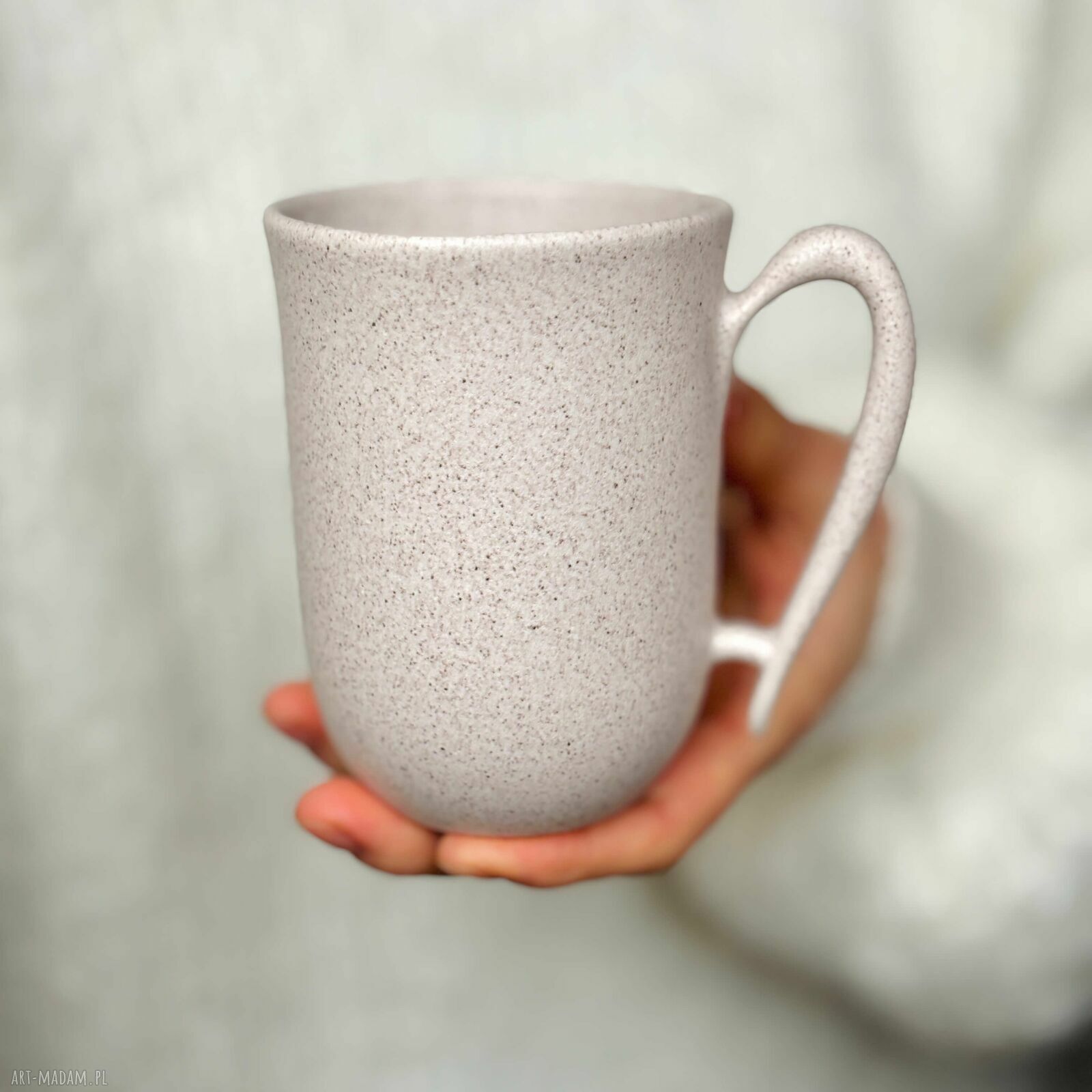 Kubek ceramiczny Dudek - ręcznie malowany 300 ml