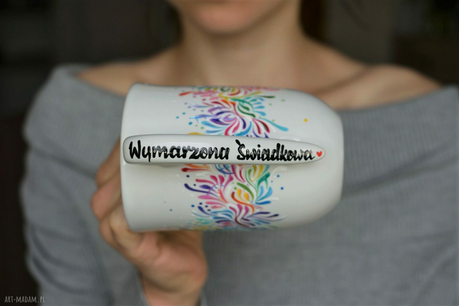 Kubek dla Świadkowej Multikolor 325ml