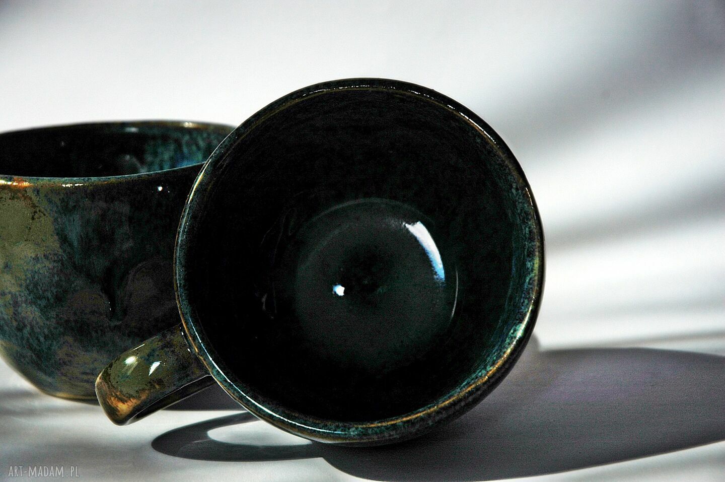Kubek jumbo jak malowany przez van Gogha Handmade