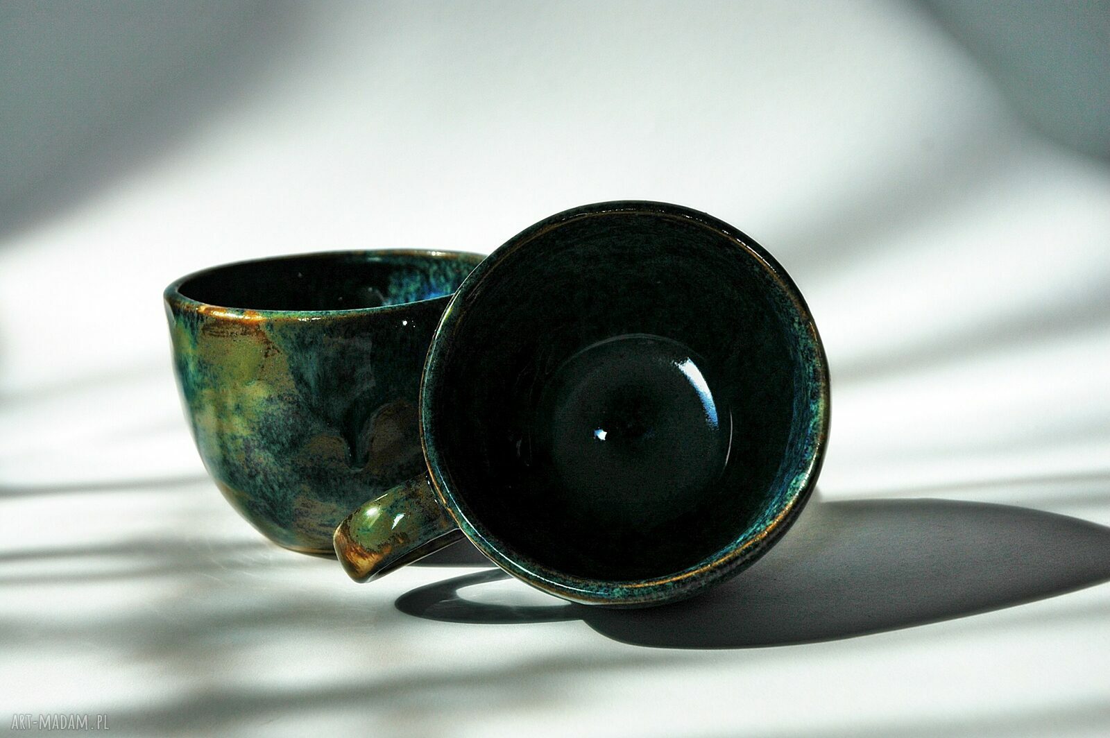 Kubek jumbo jak malowany przez van Gogha Handmade