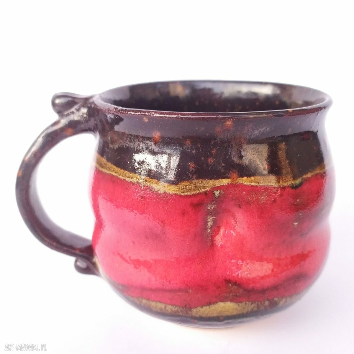 Kubek Jumbo IV - ceramika handmade do codziennego picia