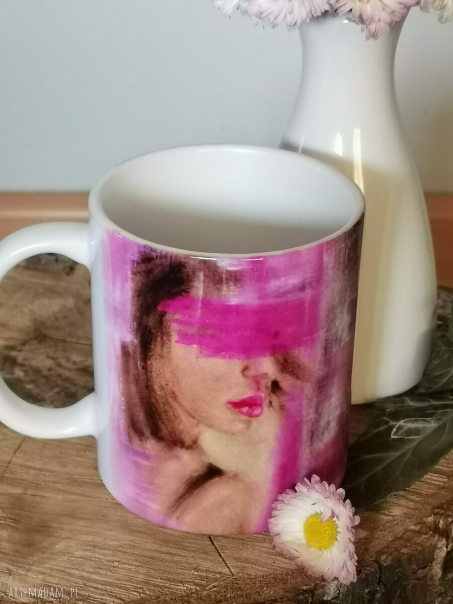 Kubek Kolor Kobiety Purpurowy