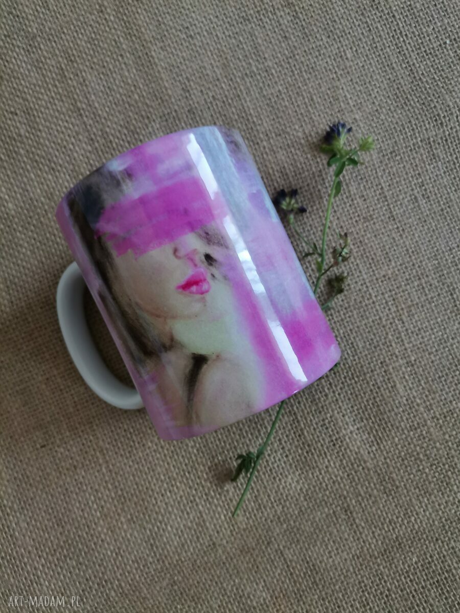 Kubek Kolor Kobiety Purpurowy