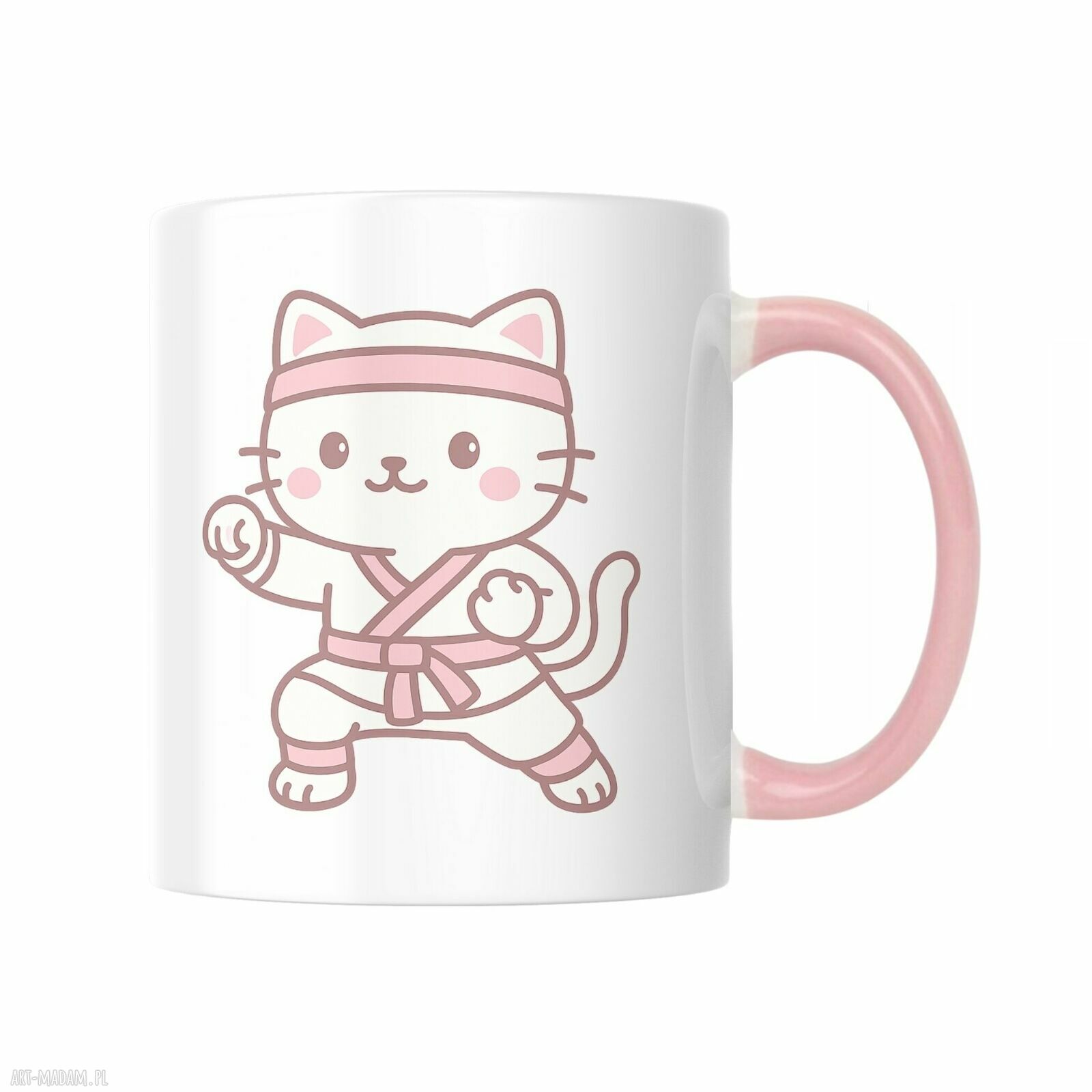 Kubek Kotek Kung-Fu - Don’t Paw-se Me: kawa, siła i zero przerw 330 ml