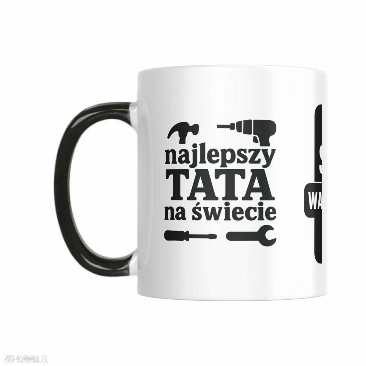 Kubek na Dzień Taty - Najlepszy Tata, Szef Warsztatu 330 ml