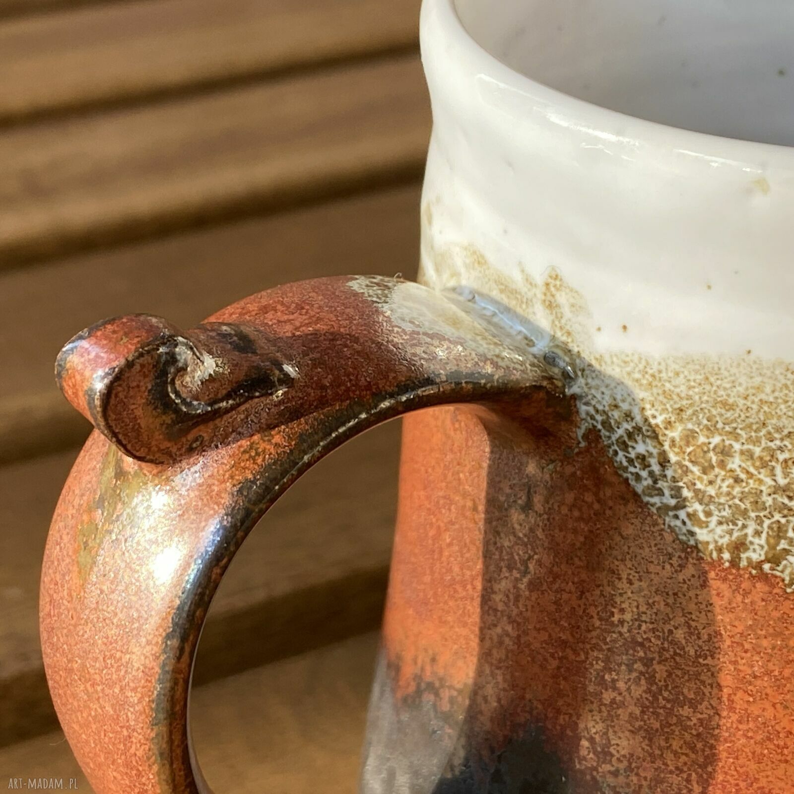 Kufel / kubek ceramiczny 375 ml do kawy - pakowany na prezent