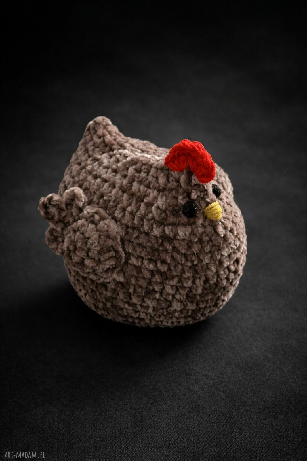 Ozdobna kurka wielkanocna - wiosenna dekoracja handmade