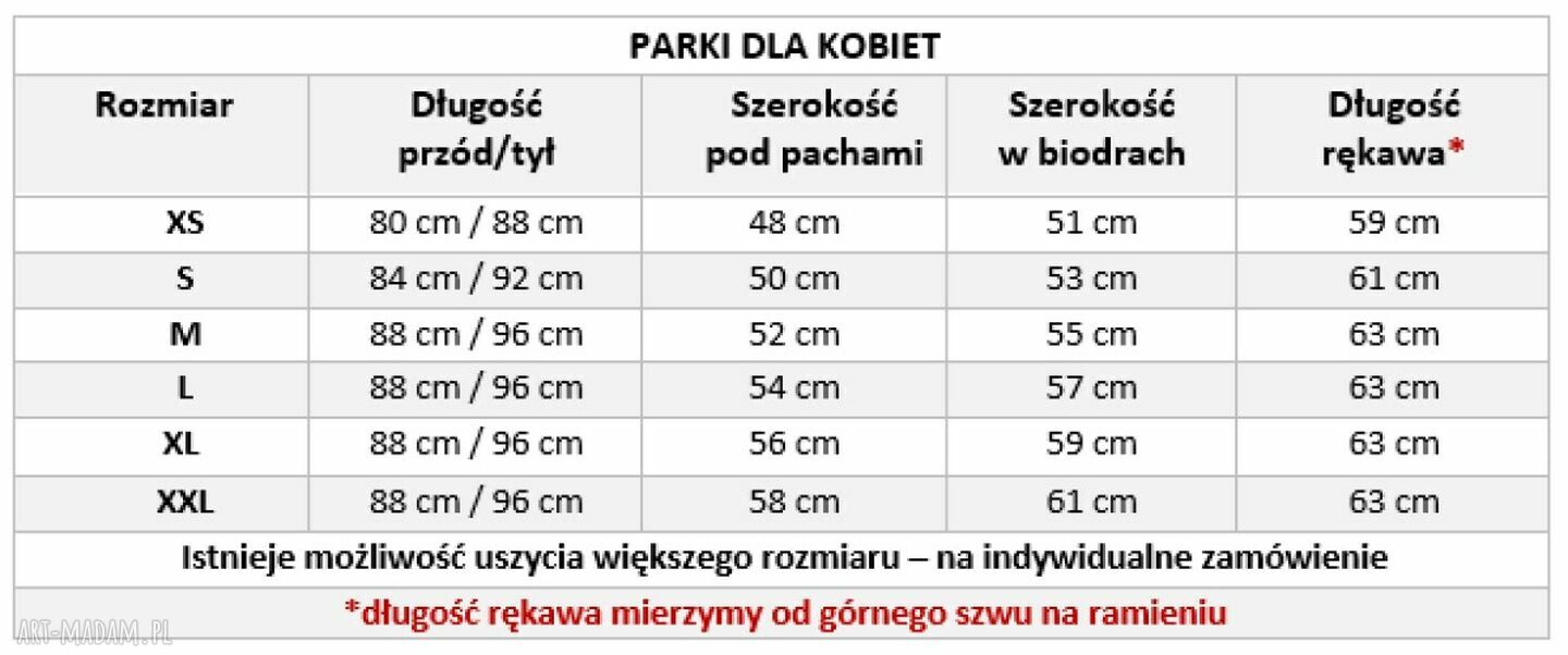 płaszcze: kurtka parka, płaszcz na wiosnę i jesień, przeciwdeszczowa HandMade