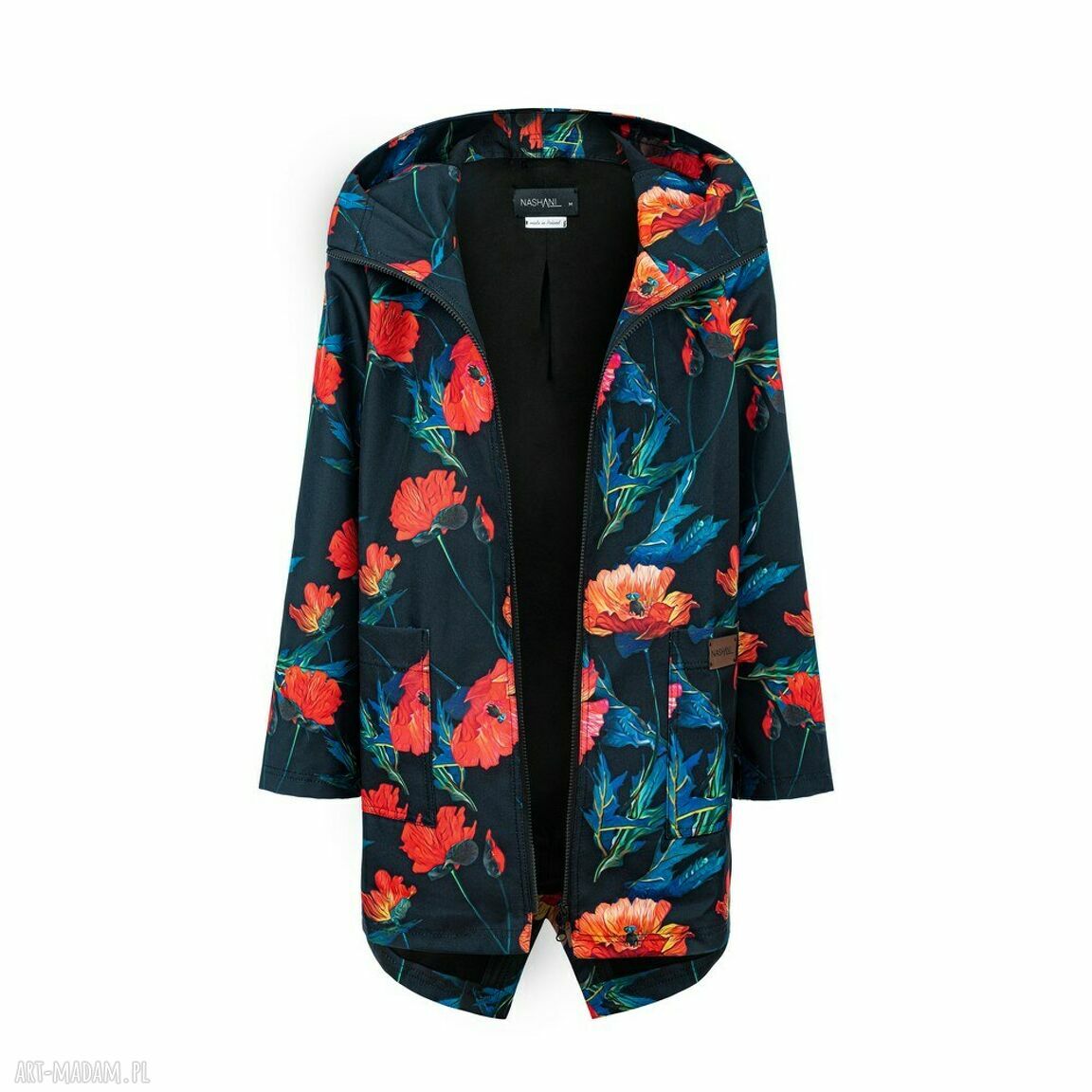 kurtki: kurtka przecideszczowa wiosenna wakacyjna parka Hand Made