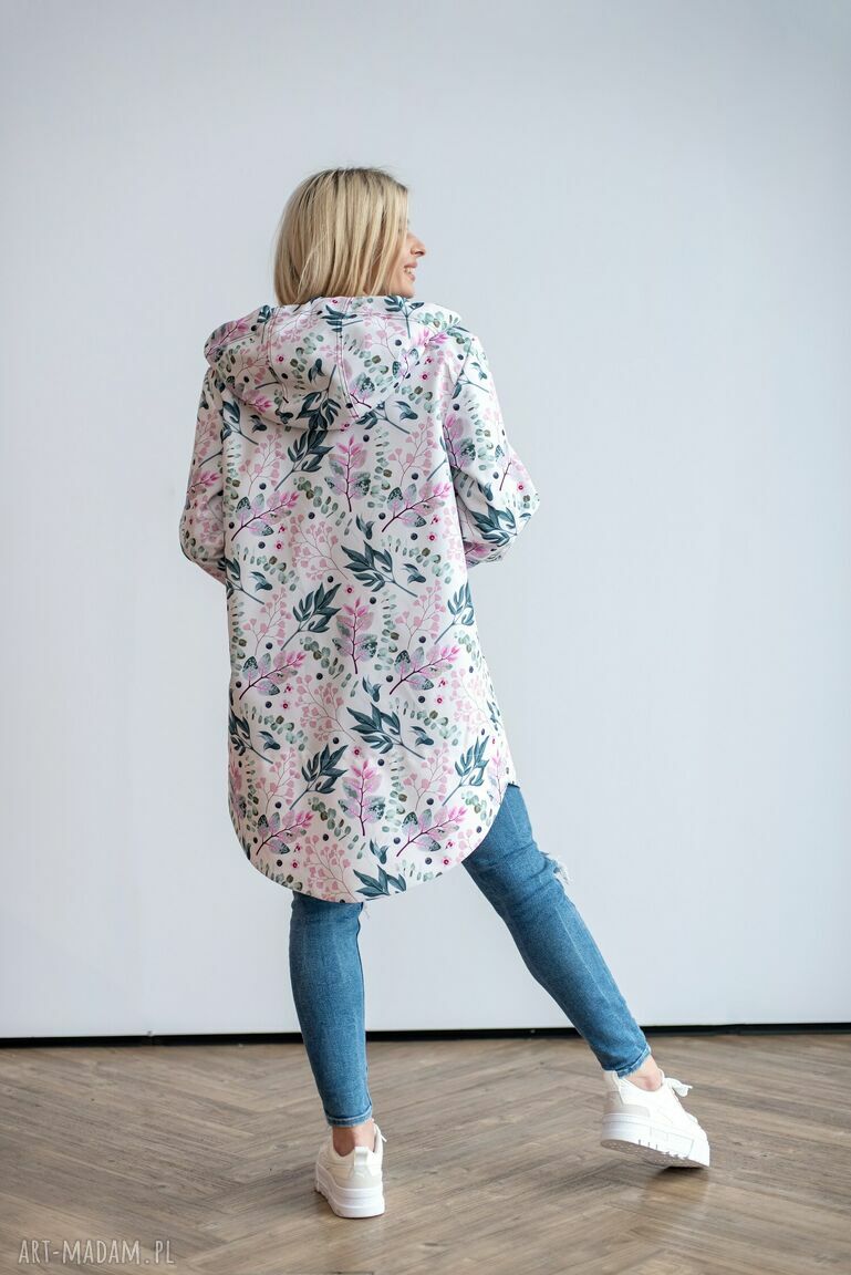 kurtki: Kurtka Spring jasny herbal HandMade