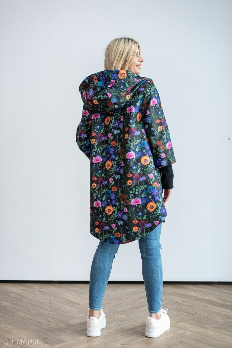 kurtki: Kurtka Spring nagietki handmade