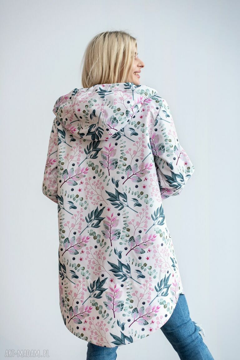 kurtki: Kurtka Spring jasny herbal HandMade