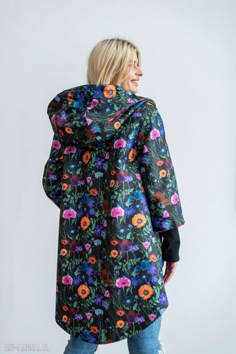 kurtki: Kurtka Spring nagietki handmade