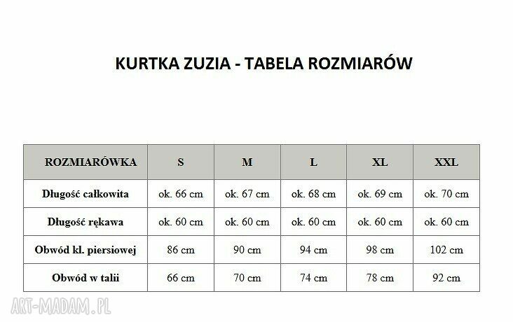 Kurtka Zuzia 1