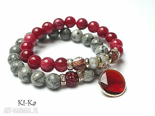 CARMINE AND GREY /24.02.15/ DUO Handmade