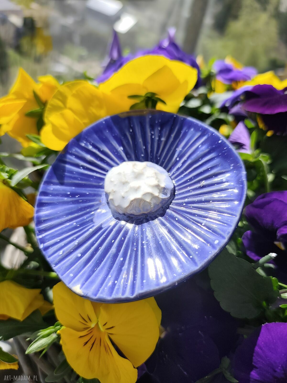 Kwiat ceramiczny dla mamy - wyjątkowy prezent handmade