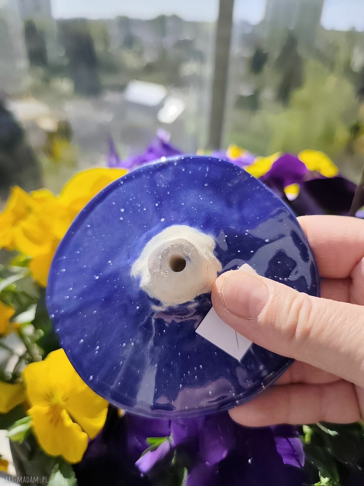Kwiat ceramiczny dla mamy - wyjątkowy prezent handmade