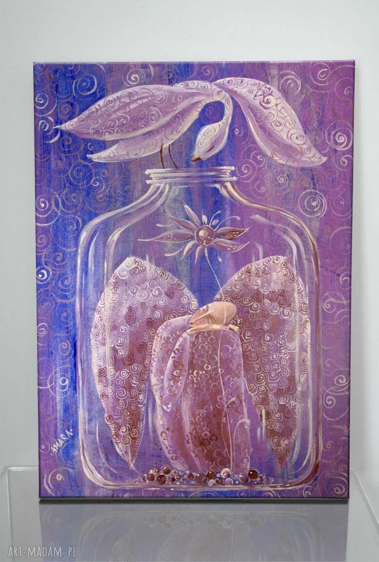 Kwiat moich złudzeń. Giclee - obraz na płótnie canvas
