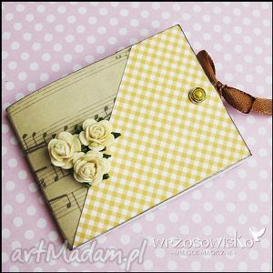 listy zakupów - retro wrzosowisko - beżowe scrapbooking