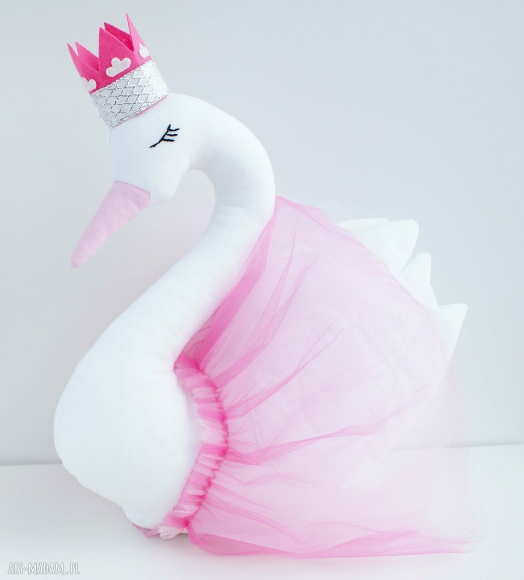 pokoik dziecka: ŁABĘDŹ PRZYTULANKA DEKORACJA Autorskie