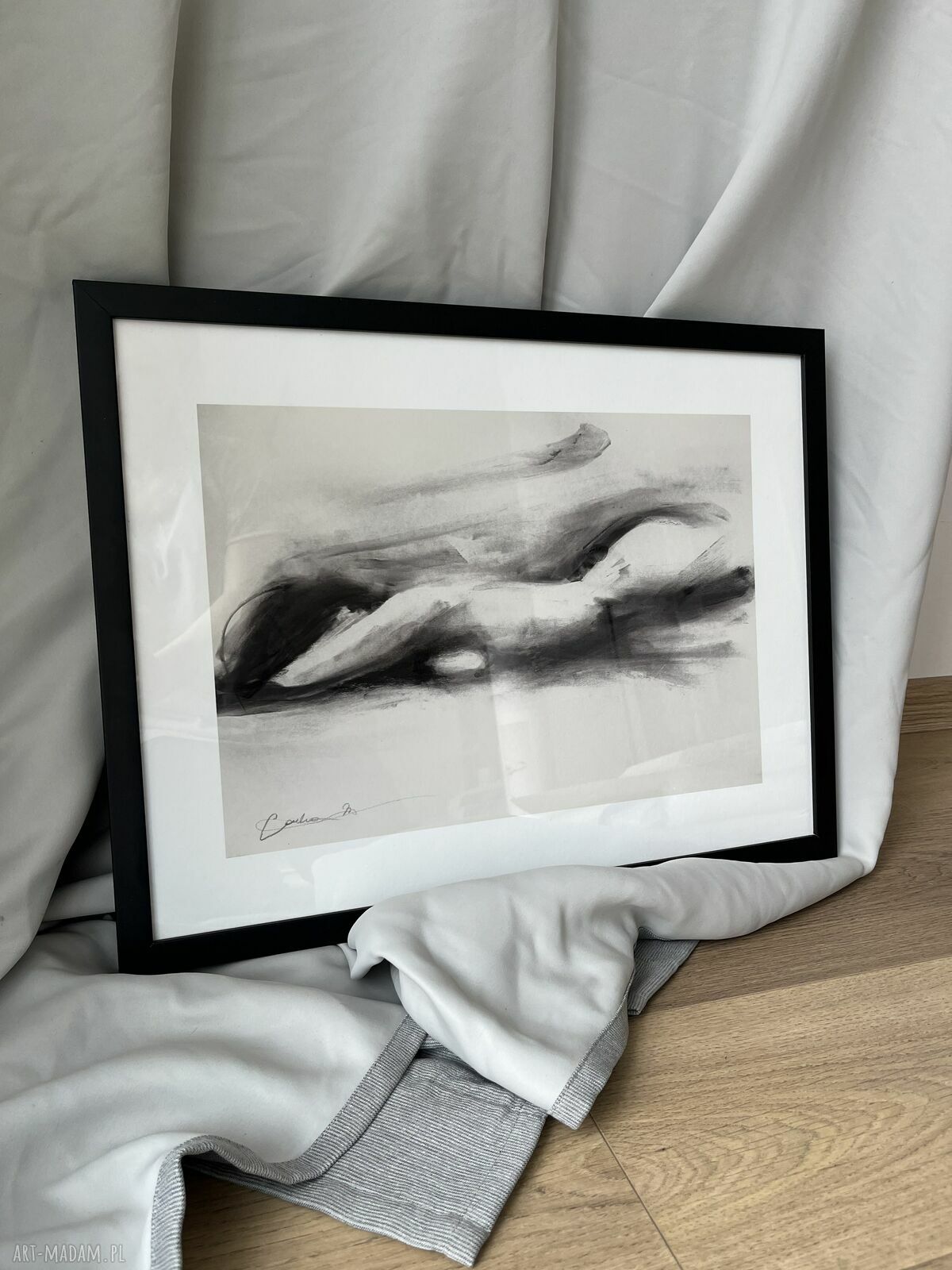 Lady 100x70 - obraz nad łóżko i do salonu, inkografia giclee
