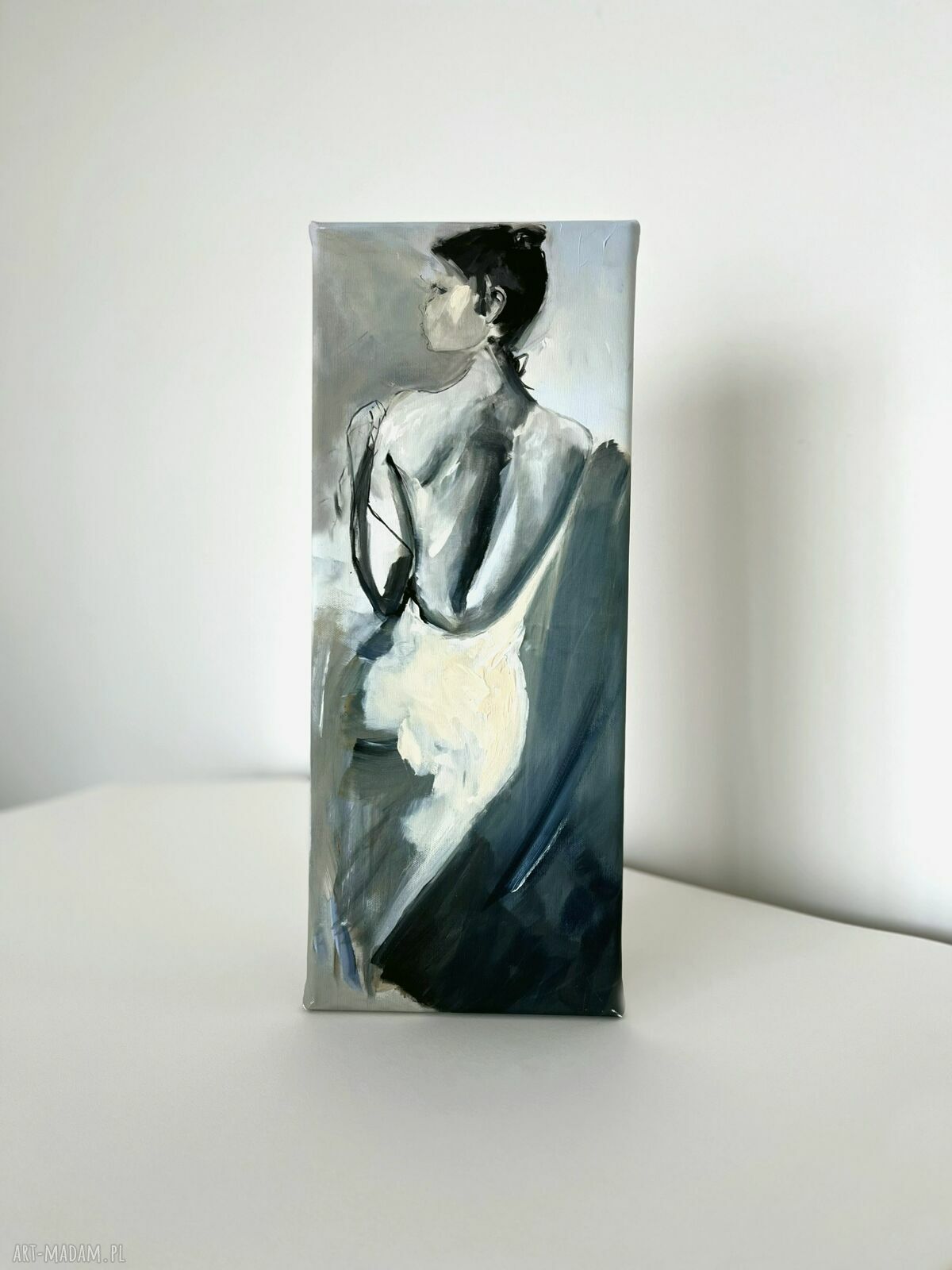 Lady - obraz kobieta 25x50 cm