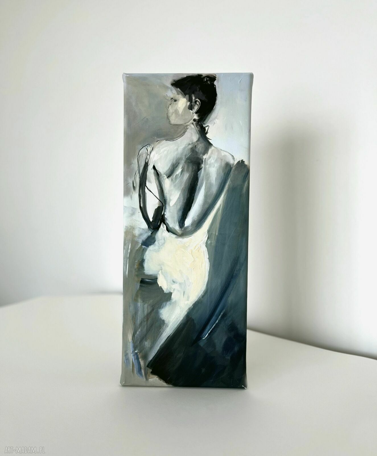 Lady - obraz kobieta 25x50 cm