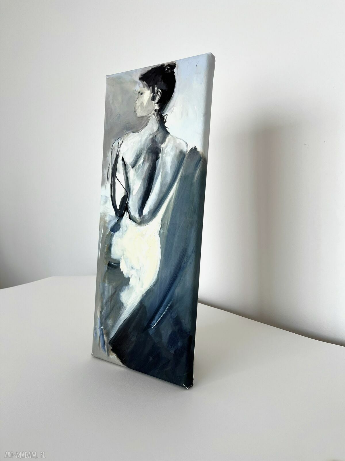 Lady - obraz kobieta 25x50 cm