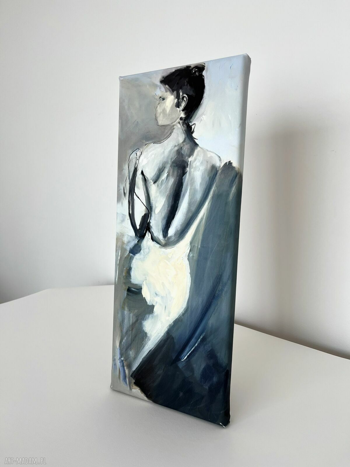 Lady - obraz kobieta 25x50 cm