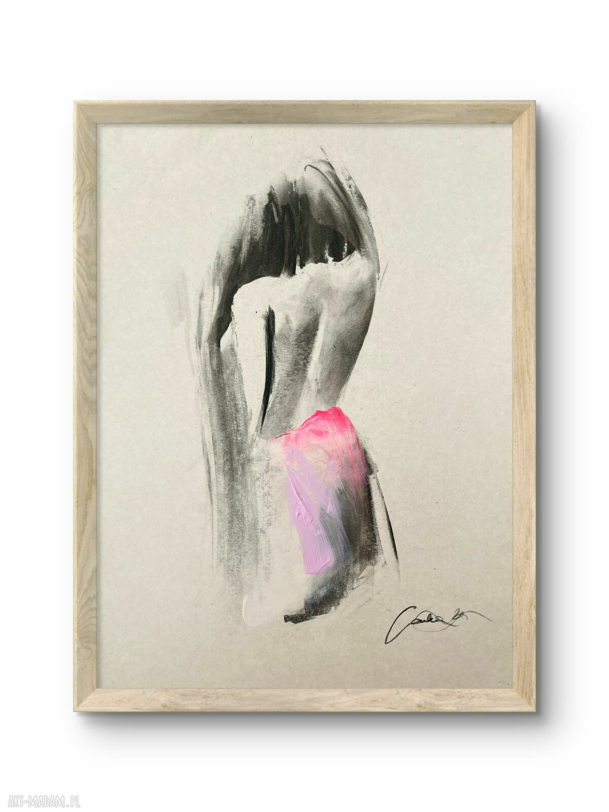 Lady - autorska grafika kobieca 30x40 cm