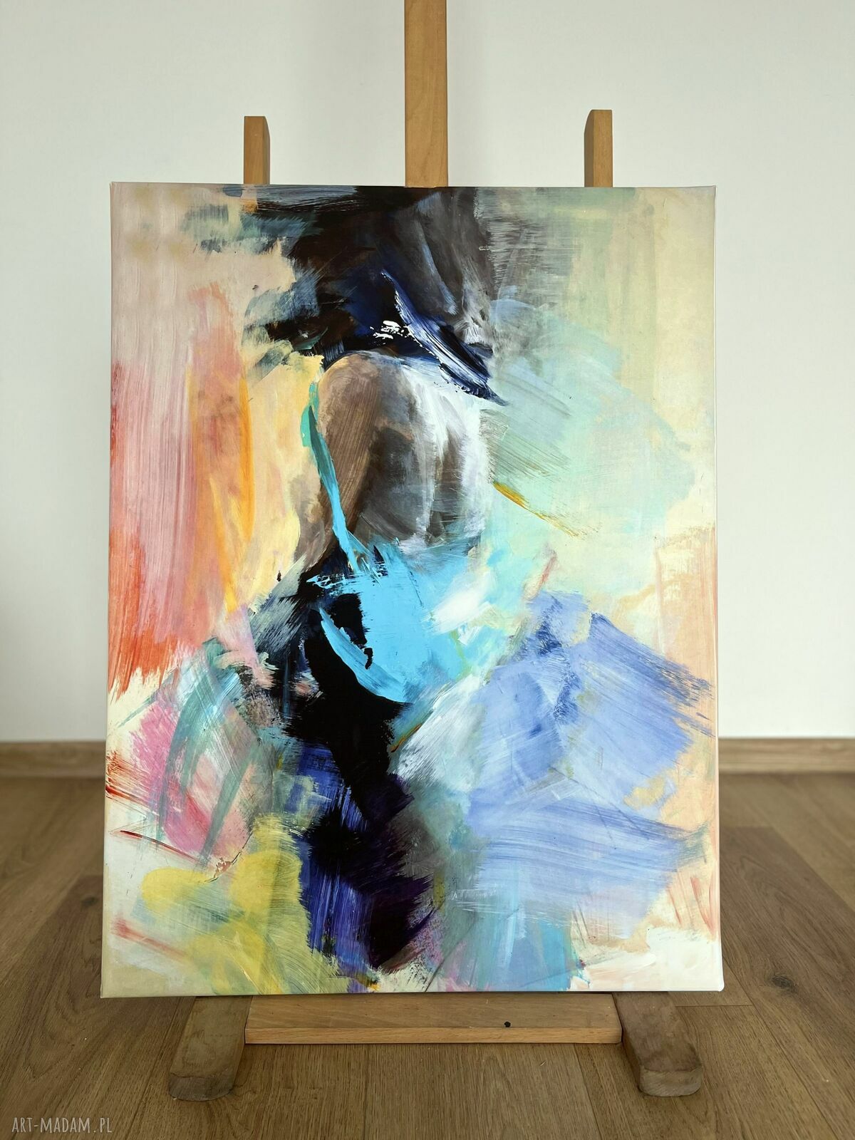 Lady - obraz kobiecy 60x80 cm na płótnie bawełnianym