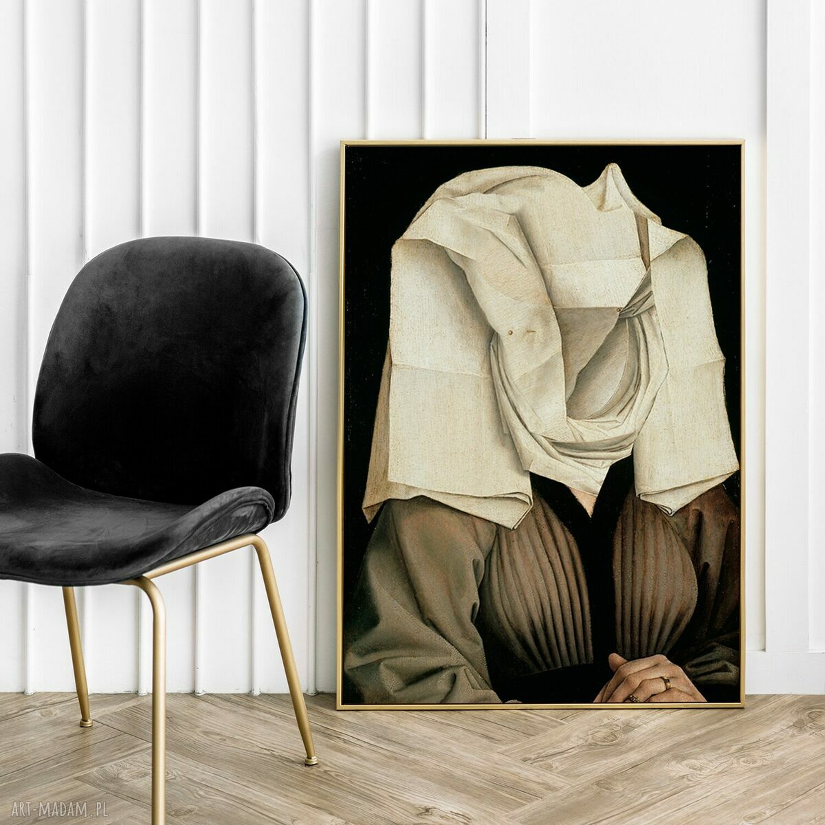 Lady Covert - plakat 40x50 cm: kobieta w modnym, nowoczesnym stylu