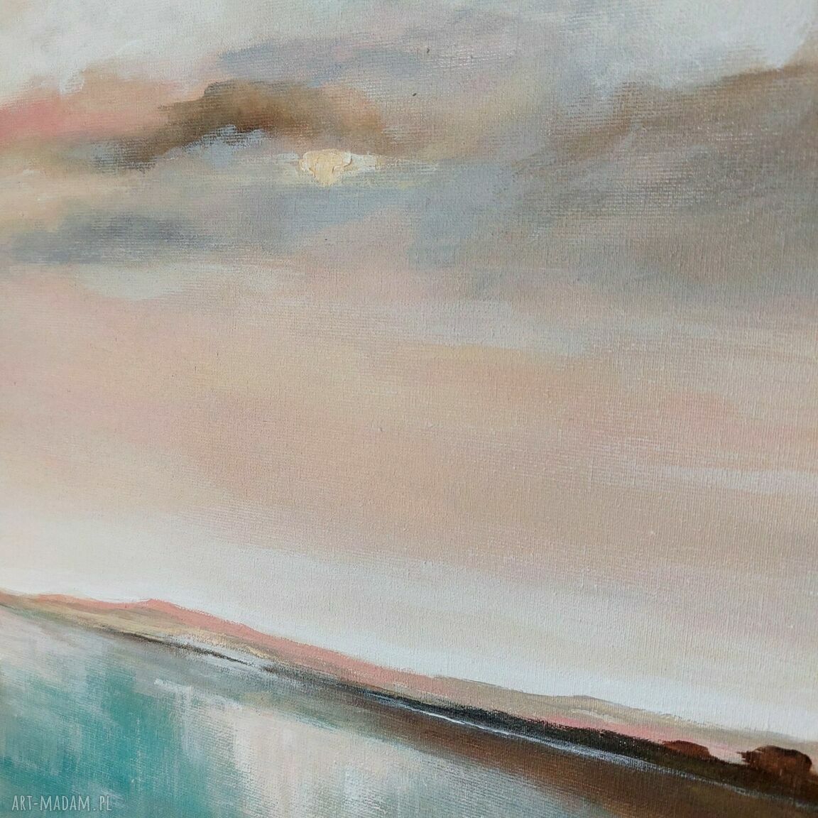 Łagodność - obraz akrylowy 60 x 50 cm na płótnie, ręcznie malowany