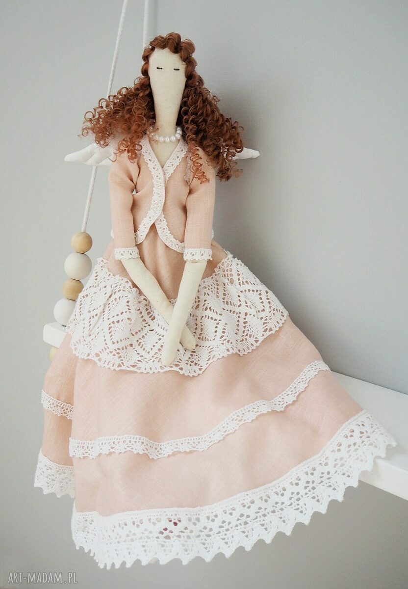 świąteczne prezenty: Anioł prezent na Pierwszą Komunię Świętą hand made