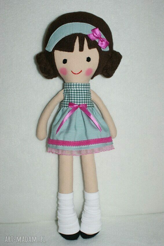 Laleczka Milenka - ręcznie szyta przytulanka 40 cm