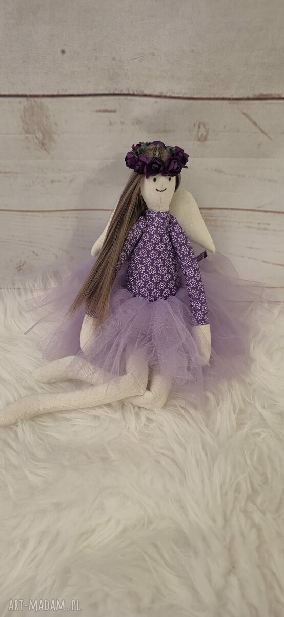Lalka anioł Tilda 45 cm - naturalna i antyalergiczna handmade